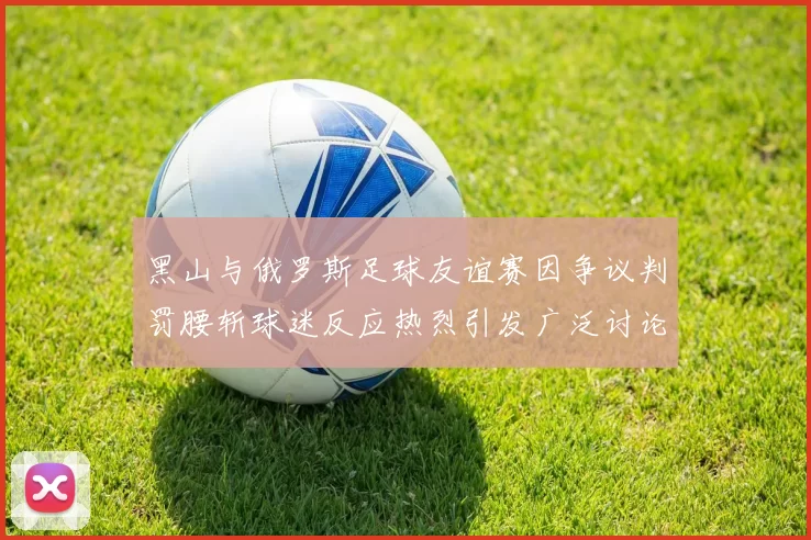 黑山与俄罗斯足球友谊赛因争议判罚腰斩球迷反应热烈引发广泛讨论